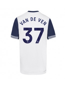 Tottenham Hotspur Micky van de Ven #37 Replika Hemmakläder 2024-25 Kortärmad